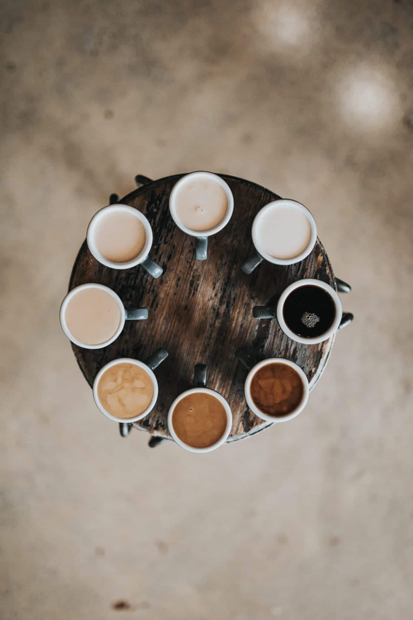 Coffee Colour Palette