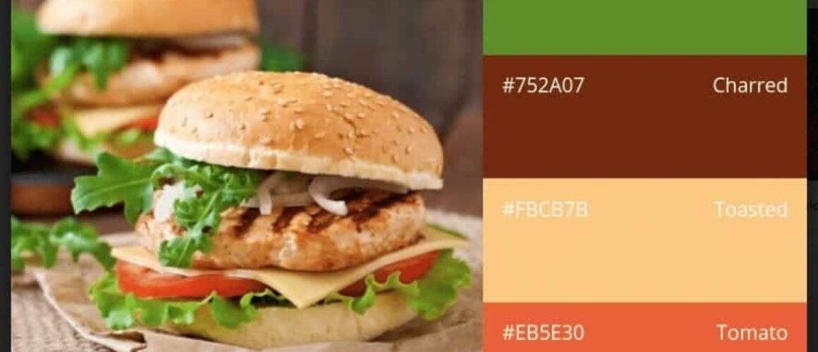 Website Colour Palettes: Food and Drink