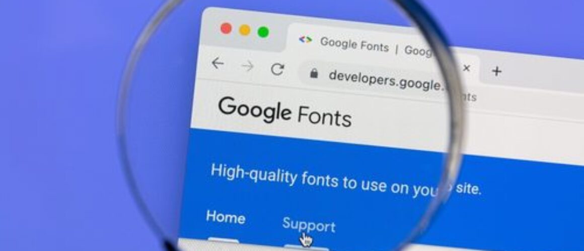 Advantages of Custom Fonts in Web Design